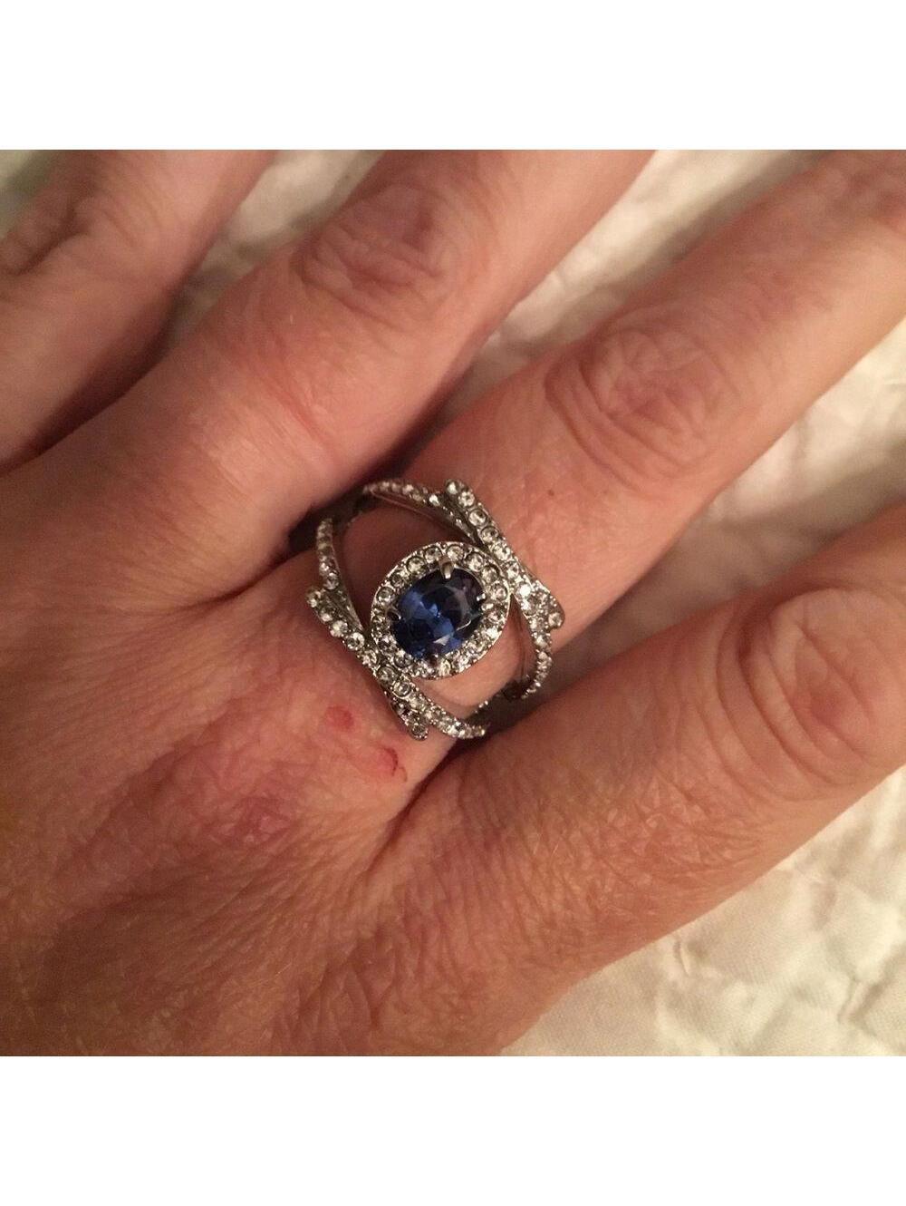 Unique Blue Ring 9